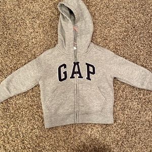 Baby gap sweatshirt full zip